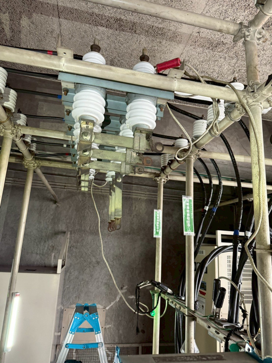 作業中であることを示す表示