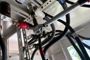 【高圧受変電設備】高圧ケーブル端子部の締付確認
