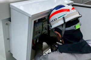 【高圧自家消費型】分電盤内部の配線作業