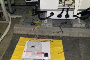 【各種試験】夜間耐圧試験の実施状況