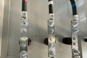 【高圧受変電設備】ブスバー・高圧ケーブル接続工事